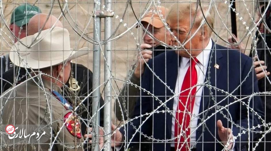 حضور همزمان بایدن و ترامپ در مرز مکزیک
