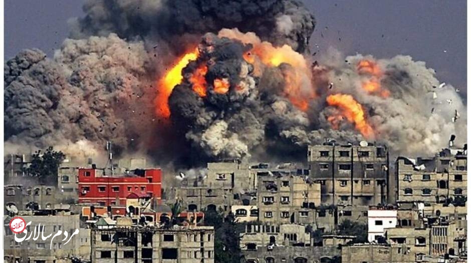 حملات سنگین ارتش اسرائیل به نوار غزه