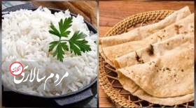 کدامیک بیشتر چاق‌مان می‌کند؛ نان یا برنج؟