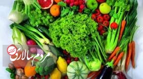 درمان ١٢ بیماری‌ با سبزی‌ها و میوه‌ها
