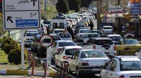 ترافیک سنگین در محورهای مواصلاتی کشور