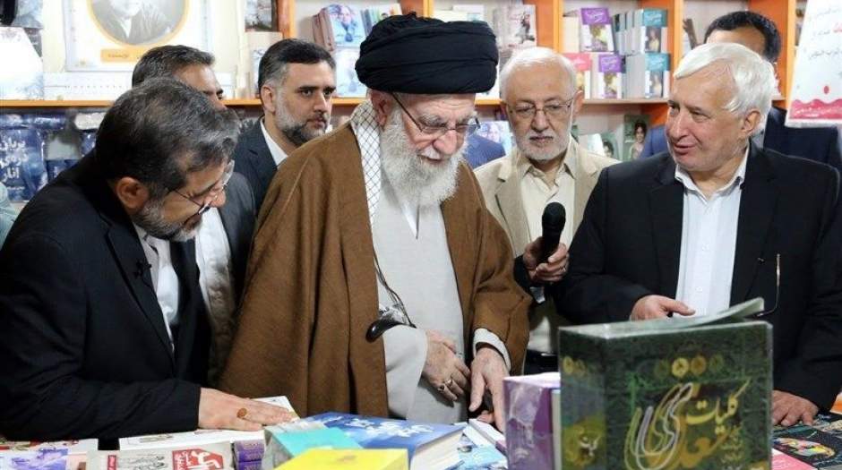 بازدید رهبر انقلاب از نمایشگاه بین‌المللی کتاب