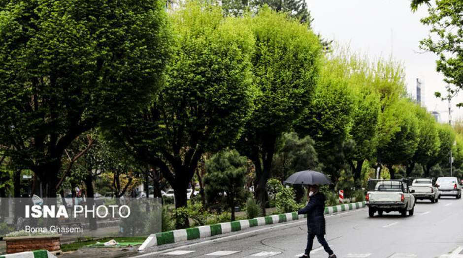 بارش باران از امروز در برخی از استان‌های کشور