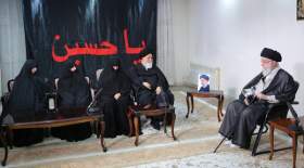 رهبر انقلاب: تشییع مردمی رئیس جمهور پیام قوت جمهوری اسلامی به همه دنیا بود