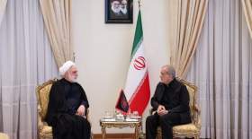 در دیدار با رئیس جمهور منتخب: برای گسترش عدالت اجتماعی با دولت همکاری می‌کنیم