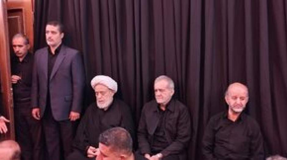 عکسی از ۲ هدیه ویژه شیخ حسین انصاریان به مسعود پزشکیان