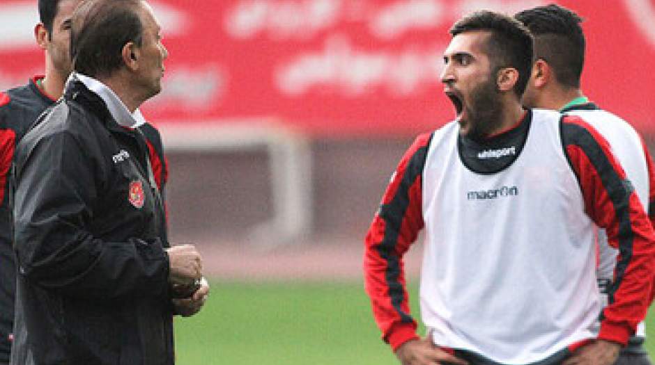 عکس| حمله شدید یک پرسپولیسی به رامین رضاییان