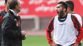 عکس| حمله شدید یک پرسپولیسی به رامین رضاییان